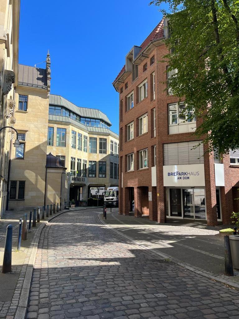 Modernes Studio Am Bremer Dom Mit Balkon Zewnętrze zdjęcie